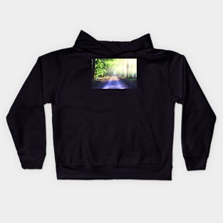 Peaceful Path Less Traveled Kids Hoodie